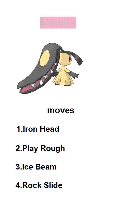 mawile counters|mawile weaknesses.